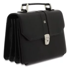    Dámska kožená taška cez rameno Giudi, Vacchetta, dvojitá priehradka na zips 24,5 × 18 cm