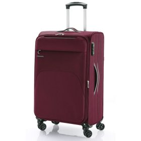    Kabínový kufor Gabol Zambia mäkkostenný, Wizzair, Ryanair bordový 55 cm