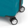  Kufor na vozíky Gabol Wrinkle 4-kolesový 65 cm, tyrkysovo modrý