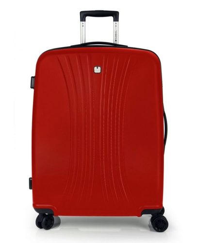  Gabol Fit tvrdostenný, Wizzair, kabínový kufor Ryanair 55 cm, červený