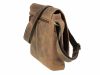  Pánska kožená horizontálna taška cez rameno Greenburry, bočná taška 15,6"