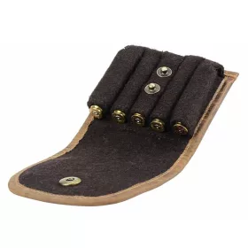    Pánsky kožený oblúkový držiak na lovecké náboje Greenburry