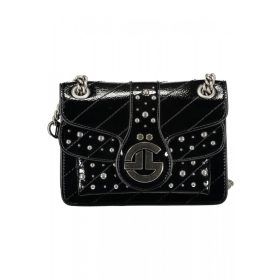    Dámska kabelka Gaelle Paris čierna, taška cez rameno 22 x 16 x 6 cm