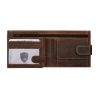  Pánska kožená peňaženka Giorgio Carelli s motívom barana, RFID ochrana