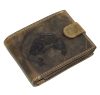  Pánska kožená peňaženka Giorgio Carelli s motívom kapra, RFID ochrana