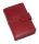  Dámska červená kožená peňaženka s krížovým remienkom Giorgio Carelli s RFID ochranou