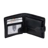  Kožená crossbody peňaženka Giorgio Carelli fefi čierna s RFID ochranou