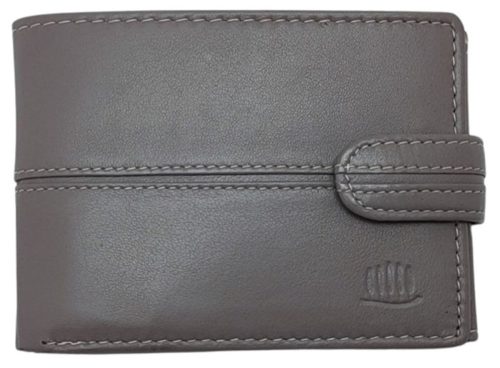  Kožená peňaženka Giorgio Carelli fefi sivá s RFID ochranou