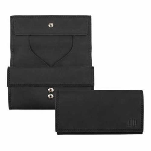 Giorgio Carelli unisex čierna kožená aktovka, peňaženka