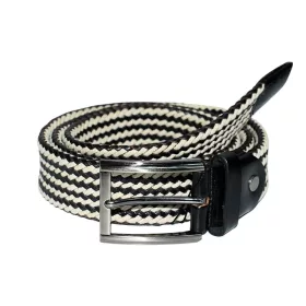  Čiernobiela pánska koža Giorgio Carelli, 125 cm