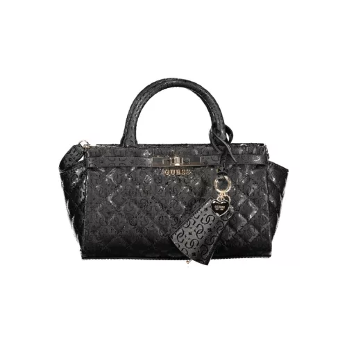  Dámska čierna kabelka Guess jeans 26 x 15 x 9 cm