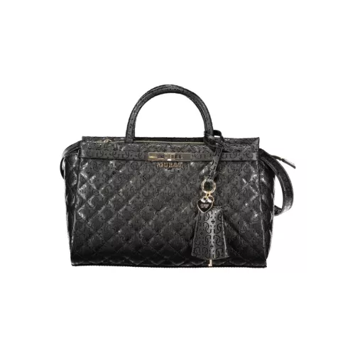  Dámska čierna kabelka Guess jeans 31 x 20 x 10 cm
