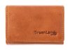  Kožený držiak na karty GreenLand Nature s RFID ochranou 10 x 7 cm