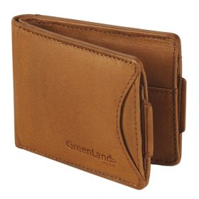   Kožený držiak na karty GreenLand Nature s RFID ochranou 10,5 x 8,5 cm