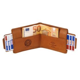    Kožený držiak na karty GreenLand Nature s RFID ochranou 10,5 x 8,5 cm