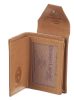 Mini kožená peňaženka GreenLand Nature s RFID ochranou 10 x 9,5 cm