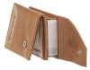  Mini kožená peňaženka GreenLand Nature s RFID ochranou 10 x 9,5 cm