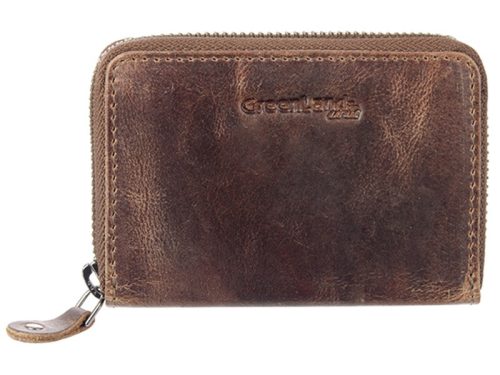  Kožený držiak na karty GreenLand Nature s RFID ochranou 10 x 7 cm