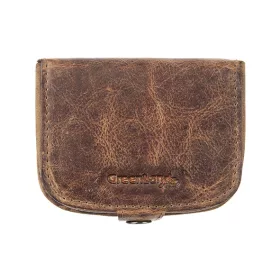    Mini kožená peňaženka GreenLand Nature s RFID ochranou 10 x 9,5 cm