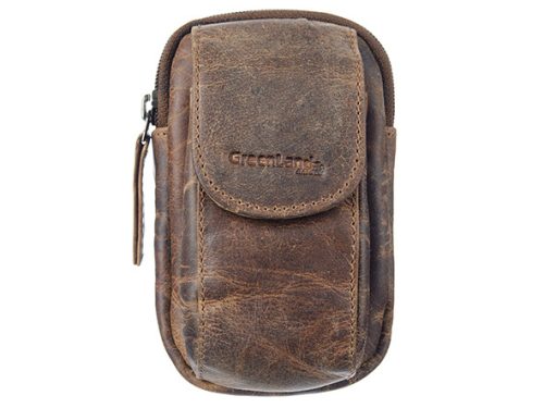  Mini kožená peňaženka GreenLand Nature s RFID ochranou 10 x 9,5 cm