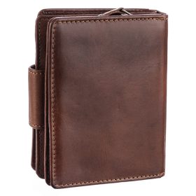    Mini kožená peňaženka GreenLand Nature s RFID ochranou 10 x 9,5 cm