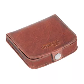  Kožená mini peňaženka GreenLand Rubin 10 x 7 cm