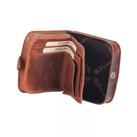  Kožená mini peňaženka GreenLand Rubin 10 x 7 cm