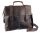  GreenLand Classic unisex kožená taška cez rameno, bočná taška 33 x 30 cm