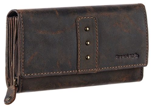  Kožená peňaženka GreenLand Classic, aktovka s RFID ochranou 17 x 10 cm