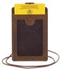  Mini kožená peňaženka GreenLand Nature s RFID ochranou 10 x 9,5 cm