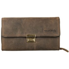    Kožená peňaženka GreenLand Montenegro, čašník, kufrík na taxi s RFID ochranou 17 x 11 cm
