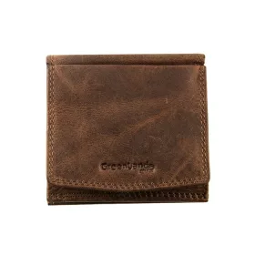    Kožená peňaženka GreenLand Montenegro s RFID ochranou 10 x 10 cm