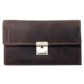    GreenLand Westcoast čašník, taxi kožená peňaženka, aktovka s RFID ochranou 17 x 11 cm