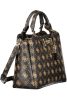  Dámska hnedá kabelka Guess jeans 27 x 22 x 10 cm