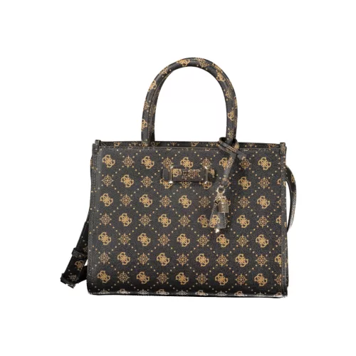  Dámska hnedá kabelka Guess jeans 33 x 26 x 14 cm