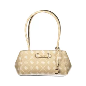  Dámska béžová kabelka cez rameno Guess 27 x 15 x 12 cm