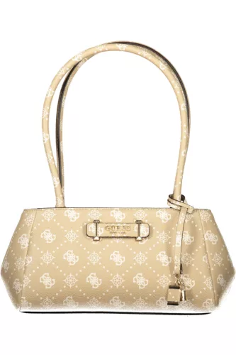  Dámska béžová kabelka cez rameno Guess 27 x 15 x 12 cm