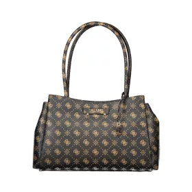    Dámska tmavohnedá kabelka cez rameno Guess 43 x 27 x 10 cm