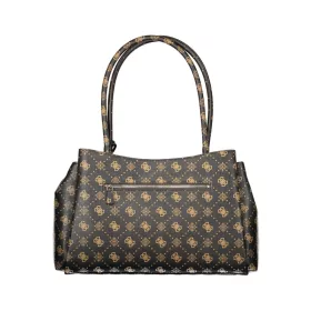   Dámska tmavohnedá kabelka cez rameno Guess 43 x 27 x 10 cm