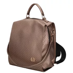    Karen Oliwia čierno-grafitová dámska vláknitá kožená kabelka, taška cez rameno