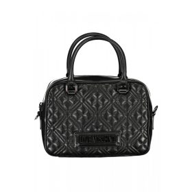    Dámska čierna kabelka Love Moschino, taška cez rameno 25 x 18 x 9 cm