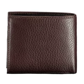    Kožená peňaženka Calvin Klein hnedá, pánska RFID 11 x 10 cm