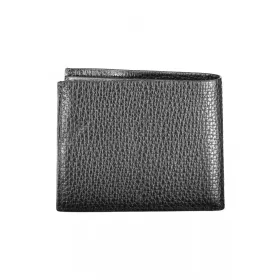    Calvin Klein čierna pánska kožená peňaženka 11 x 9 x 2 cm