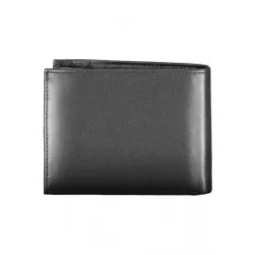    Calvin Klein čierna pánska kožená peňaženka 13 x 10 x 2 cm