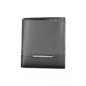    Calvin Klein čierna pánska kožená peňaženka 11 x 9 x 2 cm