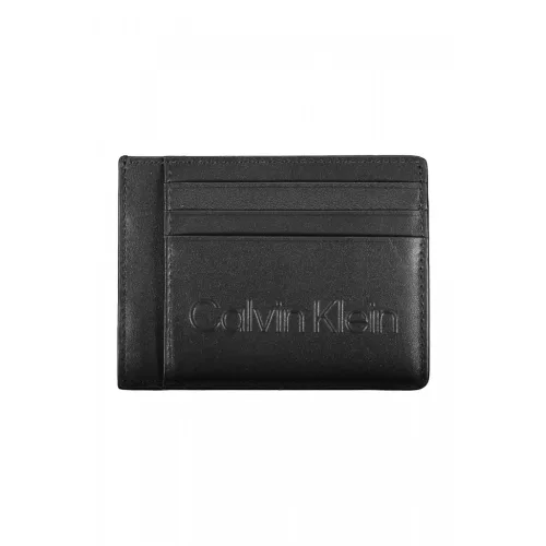  Calvin Klein čierna pánska peňaženka, puzdro na karty 13 x 10 x 1 cm