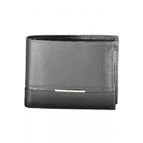  Calvin Klein čierna pánska kožená peňaženka 13 x 10 x 2 cm
