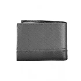    Calvin Klein čierna pánska kožená peňaženka 13 x 10 x 2 cm