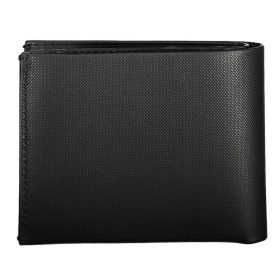    Čierna kožená peňaženka Calvin Klein, pánska RFID 12 x 9 cm