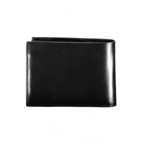    Calvin Klein čierna pánska kožená peňaženka 13 x 10 x 2 cm